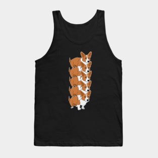 Stack of Corgi Tank Top